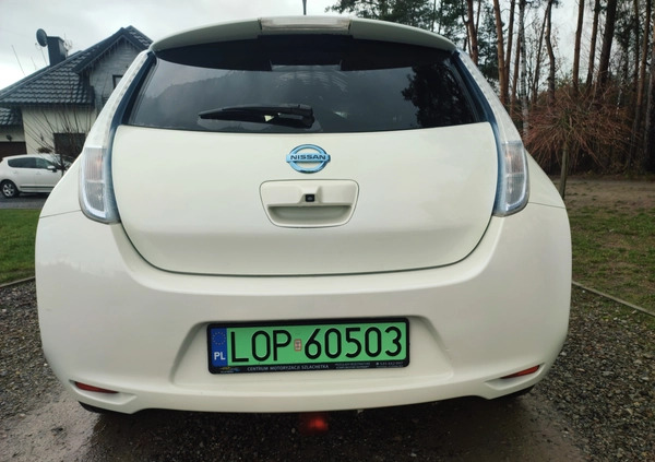 Nissan Leaf cena 25500 przebieg: 183000, rok produkcji 2011 z Poniatowa małe 301